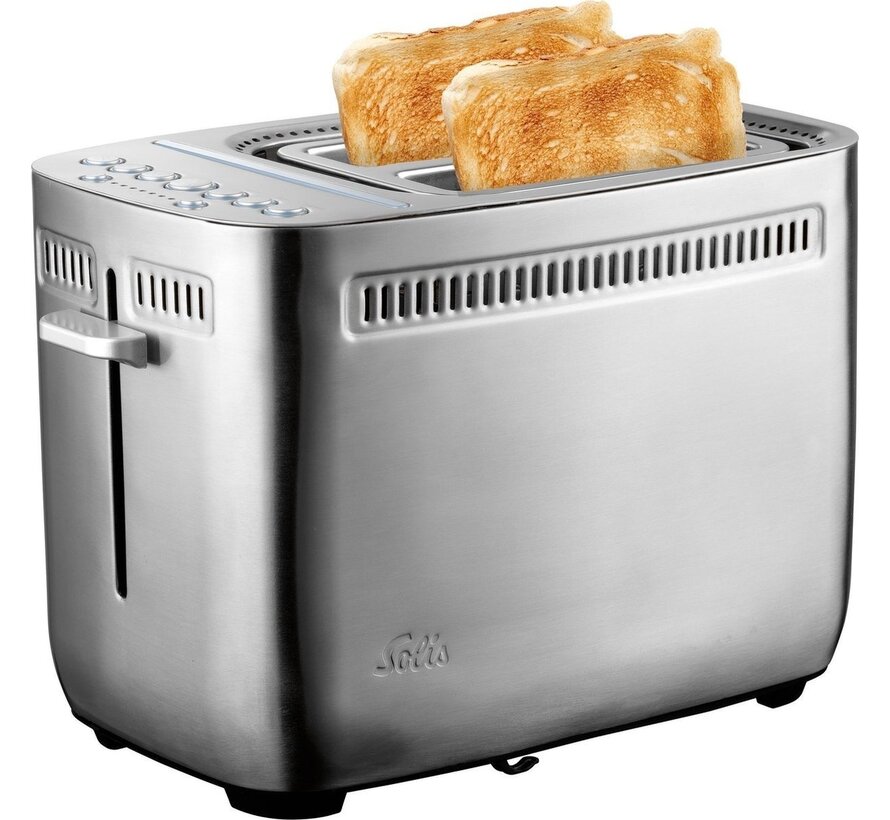 Solis Sandwich Toaster 8003 Grille-pain - Appareil à croque-monsieur - Silver