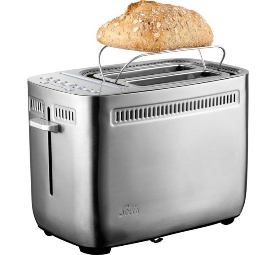 Solis Sandwich Toaster 8003 Grille-pain - Appareil à croque-monsieur - Silver