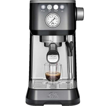 Solis Machine à Espresso - Solis Barista Perfetta Plus 1170 V2  - Machine à café à grains - Noir