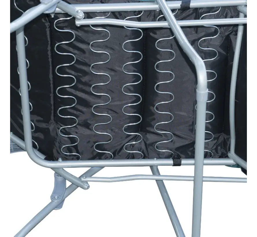 Outsunny 2 x chaise pliante chaise longue inclinable chaise de jardin chaise inclinable rembourrage 01-0710