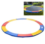 HOMdotCOM HOMCOM® couverture de bord pour trampoline Ø 244 cm filet de sécurité coloré bâche étanche échelle 8ft 10ft 12ft 15ft