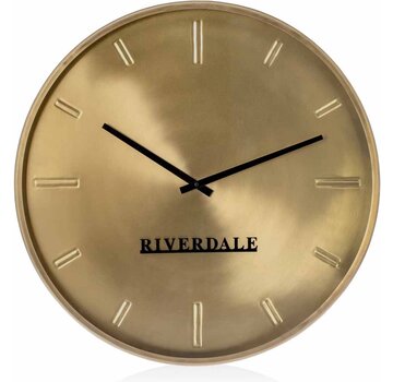 Riverdale Horloge murale Riverdale Chuck - Bronze - Ø60cm