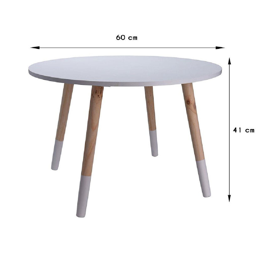 Table pour enfants KidCollection Bois - 60 x 60 x 41 cm