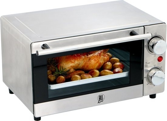 Mini-four - All Ride - Four de camping - Four de camion - 24 Volt - 300W - 9L - acier inoxydable