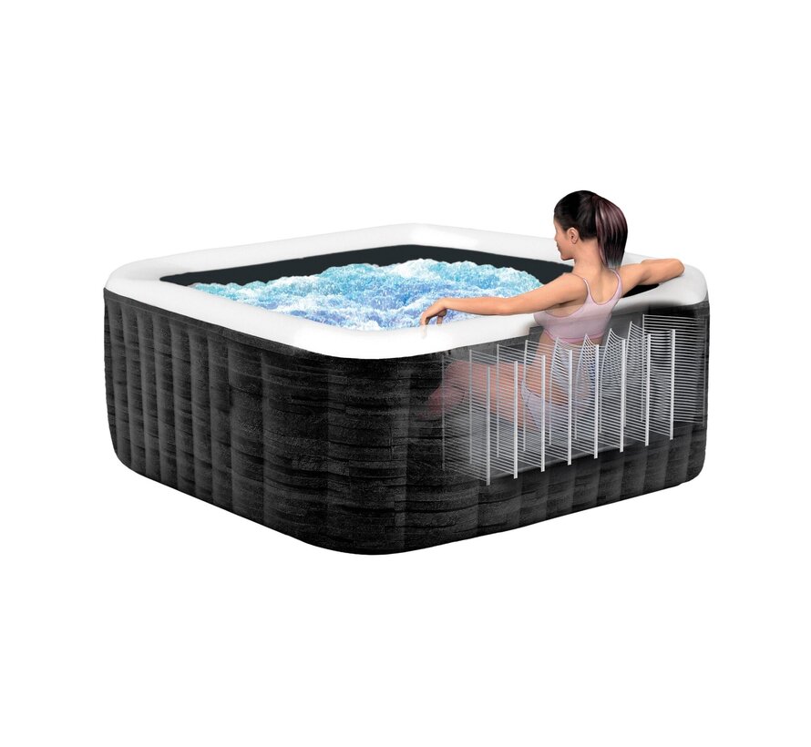 Spa gonflable - XQ Max - 2 à 4 personnes - 145 x 145 x 65 cm