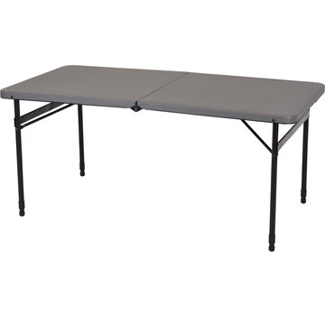 Redcliff Table pliante Redcliff - 122 x 61 cm - Gris