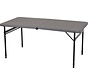 Table pliante Redcliff - 122 x 61 cm - Gris