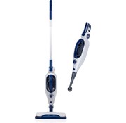 Dirt Devil Dirt Devil Steam Mop and Hand Dryer SM-518_01 - 1300W - Nettoyeur à vapeur - avec 4 accessoires - convient à de multiples surfaces dures - portée de 5,5 mètres - IPX4 - Bleu/Blanc