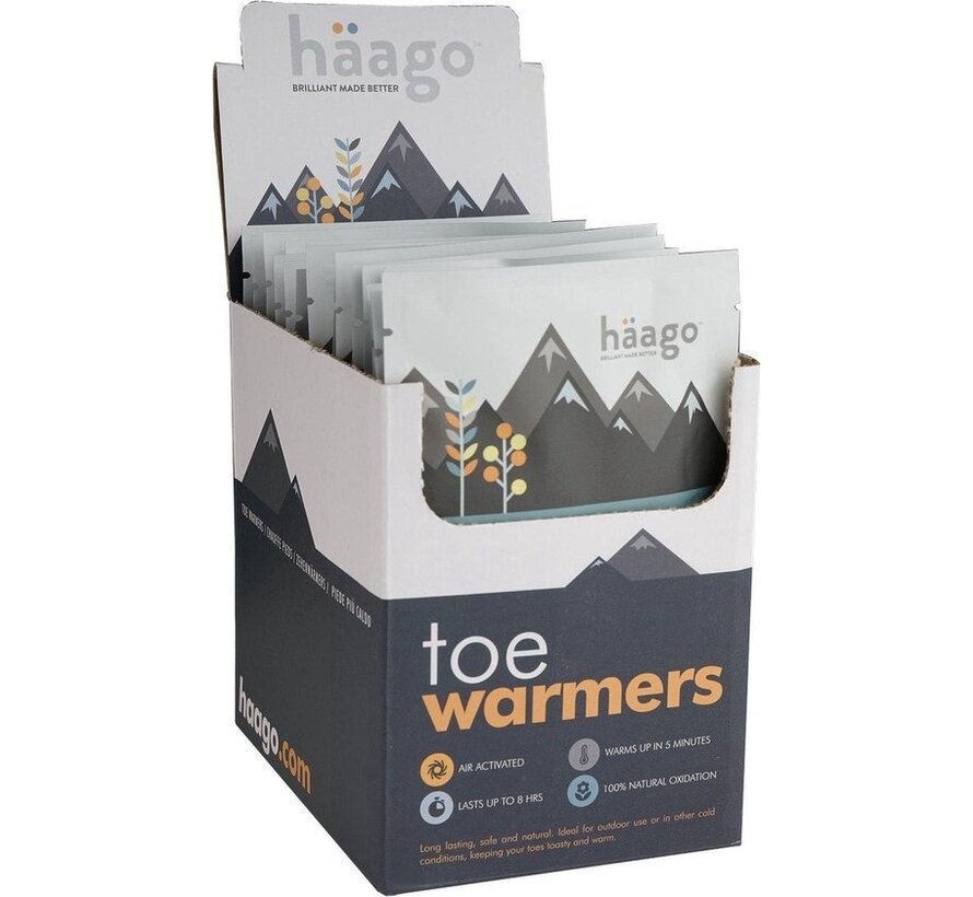 Häago Toewarmers - 20 paires - Advantage pack