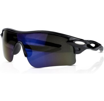 Saaf Lunettes de cyclisme - Lunettes de sport pour le cyclisme, le VTT, le vélo de route - Lunettes - Femme / Homme - Noir