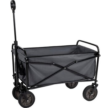 Camp active Chariot Pliable de Camping - Camping Active - Chariot Pliable - Pliage Facile - Rangement Compact - Capacité de Charge de 70KG -Noir