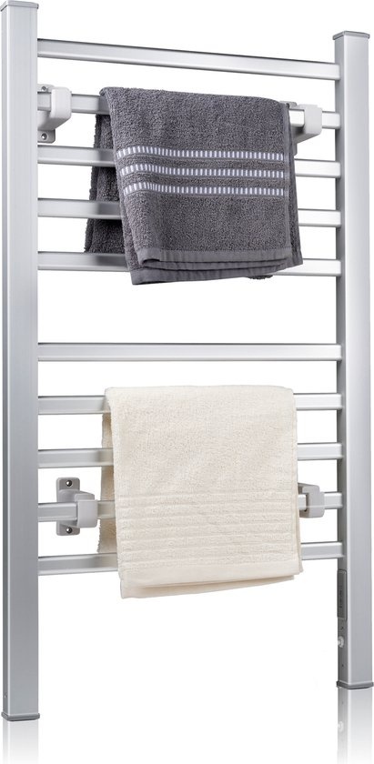 Porte-serviettes Électrique Dirt Devil - Pose Libre ou Fixation Murale - 10 Tige