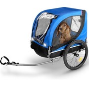 Bicycle Gear Bicycle Gear Remorque vélo pour chien - max 40 KG - Remorque vélo pour chien - Remorque chien pliable - Housse de pluie - Bleu