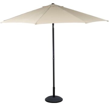 Lifetime Garden Lifetime Parasol de jardin - parasol à manche - Ø300 cm - champagne/beige - avec manivelle