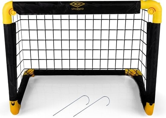 But de football - Umbro - But de football pliable - 50 x 44 x 44cm - Noir/Jaune