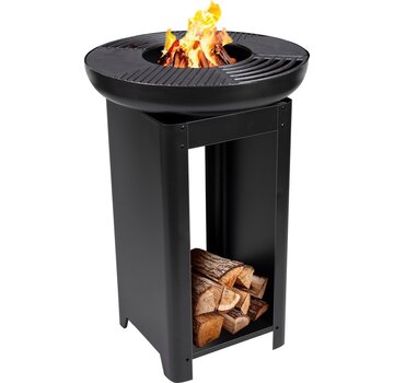 BBQ Collection Brasero/Grill BBQ Collection - 61x90cm - Noir