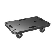 Coast Coast Roller Trolley with Interconnectable Edge Design Load 543 kg Furniture Moving Trolley with 4 Smooth Wheels 58 x 38.5 x 12 cm Black