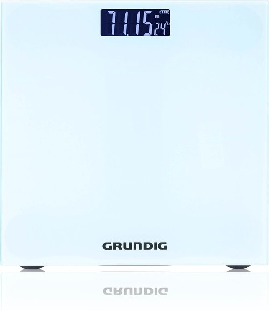 Grundig Scales - Pèse-personne numérique - précision 50g - 2 à 180 Kilo - blanc