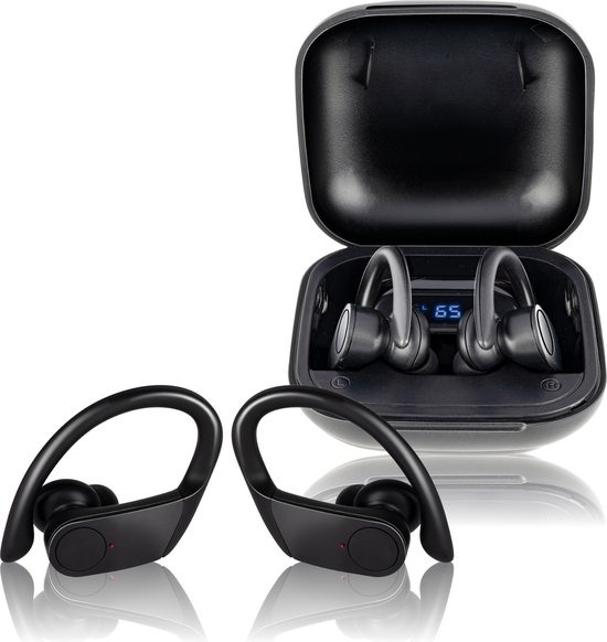 Écouteurs sans fil - Grundig - sans fil - Bluetooth - avec microphone - TWS - Sport - Noir