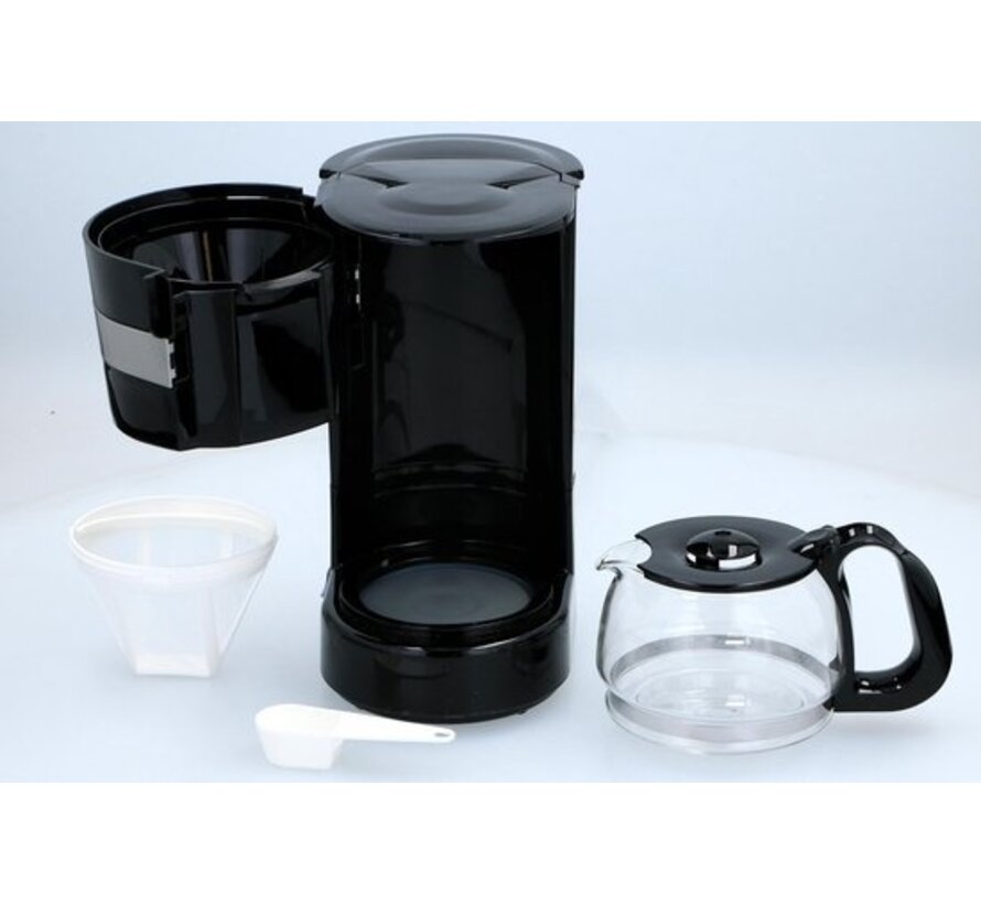 Cafetière All Ride 24 volts - 4-6 tasses - Filtre permanent - Arrêt goutte à goutte - Fonction maintien au chaud