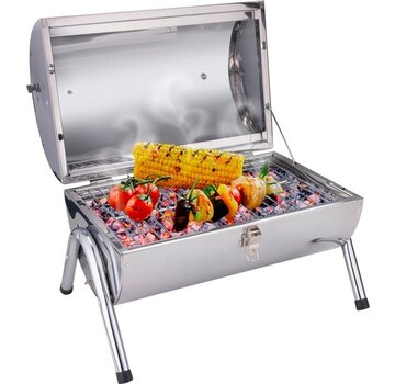 BBQ Collection BBQ Collection barbecue portable au charbon de bois - pliable - 42x29.5x37cm