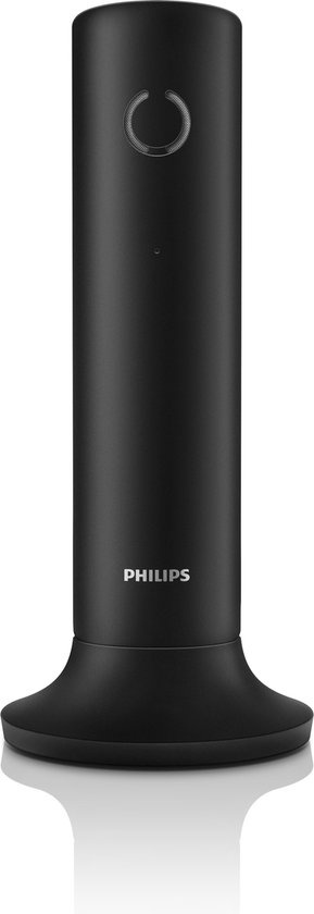 Téléphone résidentiel Philips Linea M4501B/01 - DECT, 1 combiné, couleur noir
