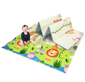 Coast Tapis de jeu Coast pour bébés - double face - 200 x 180 x 1,4 cm