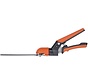 BLACK+DECKER Ciseaux à herbe - Coupe-herbe 34.5CM - Lames de coupe anti-adhésives - Ilaflon Resist et Swiss Non-Stick - Lame en acier forgé - Noir/Orange