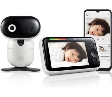 Motorola Nursery Motorola Nursery PIP1610 HD Connected - Babyphone Wifi avec caméra et surveillance 24/7 Full HD avec application - Vision nocturne, contrôle à distance, température