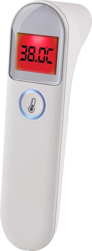 Thermomètre infrarouge Grundig - Thermomètre de fièvre - Thermomètre frontal et auriculaire