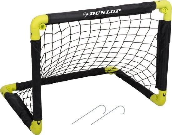 Dunlop Football Goal - 1 but de football - Minigoal - But d'entraînement - Pliable - 55 x 44 x 44 CM