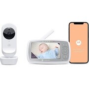 Motorola Nursery Motorola VM44 Connect Baby Monitor - Wi-Fi - avec caméra et application - streaming vidéo HD - vision nocturne - nombreuses fonctionnalités