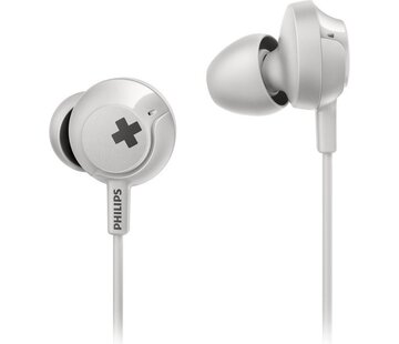 Philips Philips SHE4305WT/00 - Ecouteurs intra-auriculaires avec microphone - Blancs