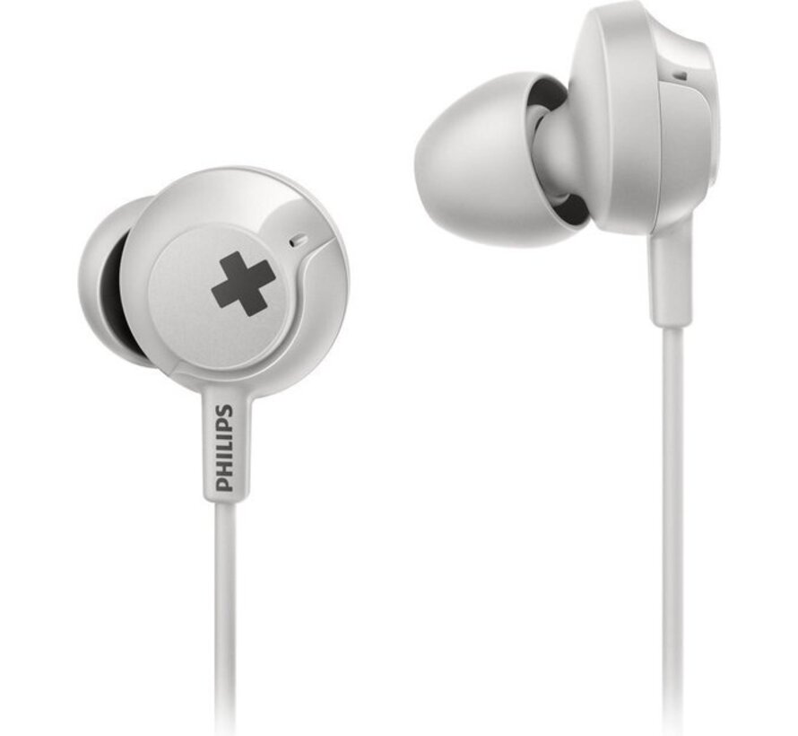 Philips SHE4305WT/00 - Ecouteurs intra-auriculaires avec microphone - Blancs