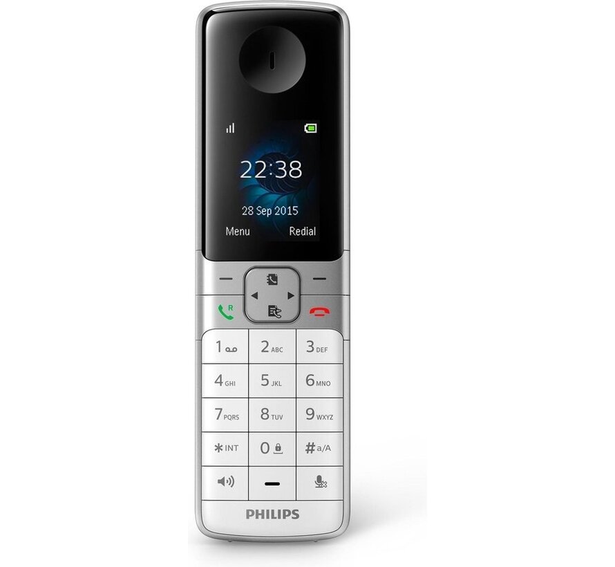 Philips D6351 Répondeur téléphonique sans fil Argent