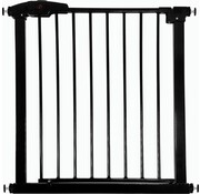 Goliving Barrière d'escalier Barrière pour Enfants Goliving - Safety  Extensible à Fermeture Facile- Metal - 78 to 93 cm - Black