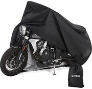 Strex Strex Scooter Cover / Motorbike Cover Universal for all Scooters / Motors - Waterproof 300D Oxford - Suitable for Windshield - Scooter Cover - Motorbike Cover - Incl. Storage Bag