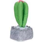 Relaxdays Relaxdays arrêt de porte cactus - arrêt de porte enfant - tampon de porte - arrêt de porte pour l'intérieur - sable