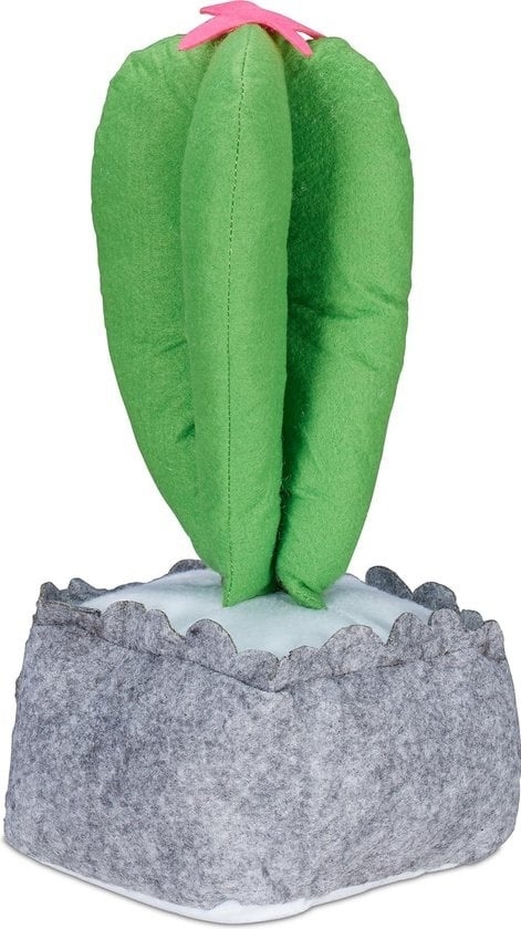 Relaxdays arrêt de porte cactus - arrêt de porte enfant - tampon de porte - arrêt de porte pour l'intérieur - sable