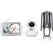 Merkloos Motorola Baby Monitor avec caméra - VM55 - écran couleur 5 pouces - sans fil - vision nocturne infrarouge - caméra inclinable - fonction Talkback