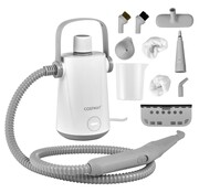 Coast Nettoyeur vapeur portatif Coast - 1000W - 300ml - 10 accessoires inclus - Gris/Blanc