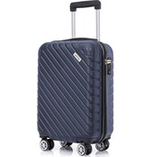 Goliving Goliving Hand Luggage Suitcase with Wheels - Trolley - Lightweight - TSA Lock - Padded Interior - 38 Litres - 55 x 35 x 23 cm - Blue