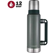 MM Brands Thermos MM Brands 1 L - Bouteille isotherme - thermos de voyage - Boissons froides ou chaudes Vert