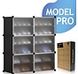 Vesto® Shoe Cabinet - Black - 24 paires de chaussures - Shoe Rack