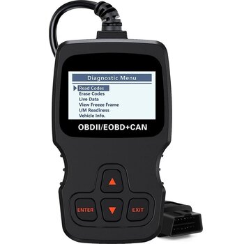 Strex Strex OBD Scanner - OBD2 - Lecture de la voiture - Suppression des défauts - Langue NL - Scanner de voiture - Equipement de diagnostic pour voitures - Défauts du moteur