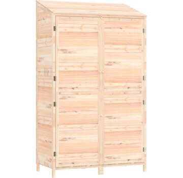 vidaXL vidaXL Abri de jardin-102x52x174.5-cm-bois d'épicéa massif