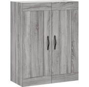 vidaXL vidaXL Armoire murale-69,5x34x90-cm-bois usiné-gris-sonoma-chêne