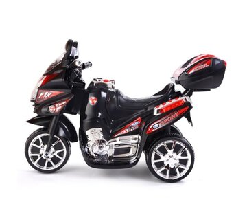 Coast Moto électrique 6 V sur batterie pour enfants 82 x 36 x 52,5 cm Noir