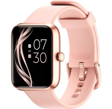 Lunis Lunis Smartwatch Femme et Homme Or Rose / Rose - Apple & Android - Ecran tactile