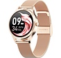 Actyve Smartwatch Femme Or Rose - Apple & Android - Ecran tactile complet